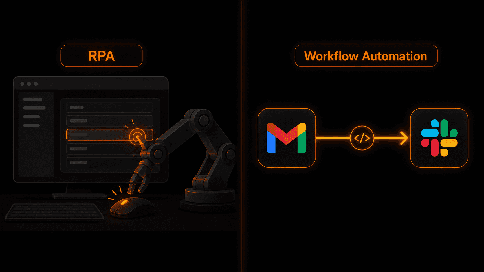 Workflow Automation vs RPA — What's the Difference?